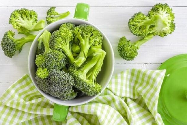 Brócoli en una dieta de tipo de sangre